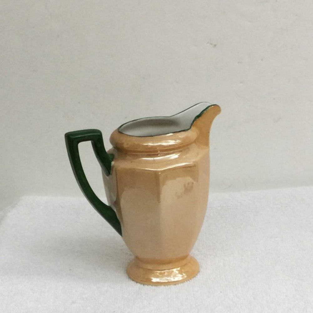 P.A.L.T. Individual Small Creamer Gold Lusterware